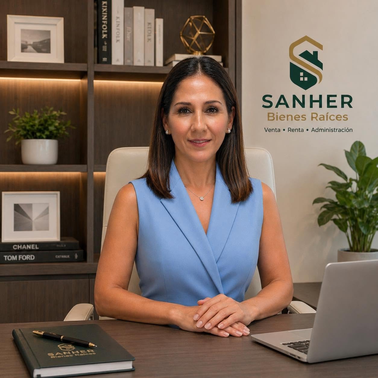 Sandra Hernández, Asesora inmobiliaria · Fundadora de SANHER